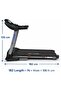 Treadmill, 6HP Peak, 3.5HP Continuous Motor, Foldable, EM-1314 3.5HP motor, TFT display, foldable. - 5