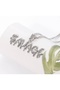 Xuping Savage Written Iced Out Necklace – Silver Color Zircon Stone Non-Tarnish Steel Street Style Unisex Necklace - 4