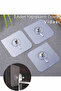 1 Piece Transparent Adhesive Wall Painting Frame Screw Nail Hanger Mit1353