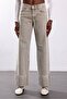 Washable Gray Folded-Cuff Jeans 02110 - 4
