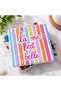 Colorful Ceramic Coasters Set of 4, 10x10 cm – Decorative Drink Coasters with Inspirational Quotes, Cork Backing, Fun Modern Table Coasters for Home, Office & Coffee Table - 6