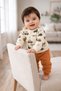 Baby Boy Set with Car Pattern, 2-Piece Top and Bottom Set, Seasonal, 3, 6, 9, 12 Months - 2