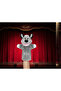 Large Plush Hand Puppet Wolf 28 cm