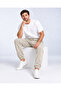 3 Thread Men's Sweatpants with Elastic Cuffs, Soft Cotton - 6