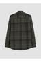 Standard Fit Checkered Embroidered Men's Shirt from Uzg Store for Style Enthusiasts - 4