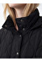Esvab • Modern & Distinctive Hooded Quilted Women's Puffer Coat - 4
