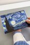 Van Gogh Advantageous Set, Weekly Planner and 4-Pack Unlined School Notebook Set, Bookmark Gift - 4