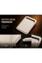 Magsafe Compatible Magnetic Phone Card Holder – Slim Premium Vegan Leather Card Holder with Capacity for 2-3 Cards – White - 5