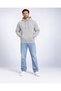 3 Thread Men's Hooded Kangaroo Pocket Sweat Soft Puff Fabric Sweatshirt - 2