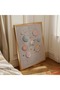 1pc Boho Pastel Solar System Planet Nursery Canvas Wall Art Print, Celestial Kids Canvas Poster, Kids Room Nursery Pastel Space Home Decor, Unframed - 6