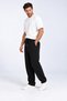 3 Thread Men's Sweatpants with Elastic Cuffs, Soft Cotton - 4