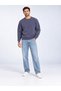3 Thread Men's Crew Neck / 0 Neck Sweatshirt Soft Puff Fabric Sweatshirt Cotton - 6