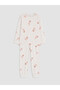 Zero Roba Collar Girl's Pajama Set for Style Enthusiasts from Uzg Store - 2