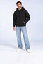 3 Thread Men's Cut Pocket Design Hooded Sweatshirt Soft Puff Fabric Hooded Sweatshirt Cotton - 5