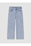 Loose Fit Embroidered Girls' Jean Pants for Style Seekers from Uzg Store - 3