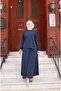 Shoulder Drop Detailed Skirted Suit - 2