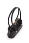 Baguette Form Faux Leather Martina Women's Shoulder Bag Black - 4