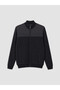Standard Fit Upright Roba Collar Men's Knitwear Cardigan for Style Enthusiasts from Uzg Store - 5