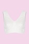 6 Pieces of Plus Size, Cotton Oversized Body Bras & Half Tank Tops 100% Cotton - 2