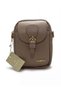406 Women's Flotter Leather Cross Strap Phone Bag Mini Messenger Bag with Buckle on the Front - 3