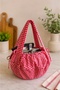 Adjustable Drawstring Picnic Cookware and Pressure Cooker Carrying Bag, Double Layer Red Gingham