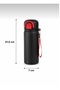 304 Stainless Steel Children's Water Bottle 600 ml Leak-Proof Water Bottle with Double Drinking Mode and Locking Lid - 5