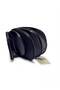 384 Women's Knitted Textured Double Zipper Leather Crossbody Phone Bag Mini Messenger Bag - 5