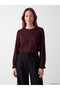 Rmz Gi̇yi̇m Farkiyla Zero Roba Collar Embroidered Blouse