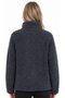 Women's Oversize Lamb Welsoft Warm Plush Fleece Jacket with 3 Pockets and Full Zipper in Full Size - 5