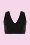 6 Pieces of Plus Size, Cotton Oversized Body Bras & Half Tank Tops 100% Cotton - 2