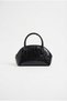 Mini Crocodile Pattern Women's Hand and Shoulder Bag