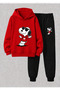 Hooded Kids Sweatshirt Tracksuit Set – Winter Top and Bottom Set