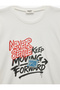 Crew Neck Long Sleeve Cotton Printed T-Shirt - 3
