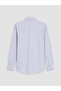 Standard Fit Checked Embroidered Poplin Men's Shirt from Uzg Store for Style Enthusiasts - 7