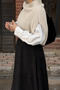 Women's Turtleneck Fuzzy Soft Textured Knit Sweater - 3