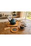 7 Piece Wooden Coasters and Trivets Set - Decorative Tea and Coffee Presentation Set - 2