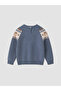 Patterned baby boy knitwear set - 4