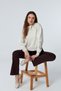 Tara Zipper Detailed Oversize Regular Size Seasonal Sweatshirt - 5