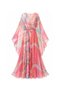 Women's Evening Dress Printed Multi-Color Stylish Dress - 2