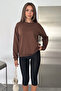 Women's Basic Soft Crew Neck Sweatshirt - 3