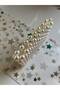 Pearl Beaded Magnet Clip Wallet Card Holder – Handmade Elegant Wallet