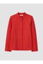 Rmz Gi̇yi̇m Farkiyla Straight Roba Collar Women's Shirt - 6