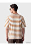 Zero Roba Collar Striped Men's T-Shirt from Uzg Store for Style Enthusiasts - 4