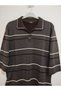 1st quality knitwear, shiny, three-quarter sleeve, relaxed fit, cotton sweater - 3