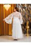 Special Design Lace and Tulle Detailed 2-Piece Nightgown and Dressing Gown Set (Boxed) - 4