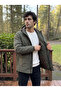 Men's Quilted Coat Custom Premium Coat Water and Wind Resistant Jacket