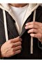 Detachable Hood Long Cashmere Coat - 5