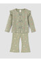 Floral Patterned Baby Girl Set