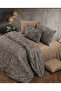 Double Premium Duvet Cover Set with Tree Pattern Elastic Sheets - 3