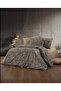 Double Premium Duvet Cover Set with Tree Pattern Elastic Sheets - 2